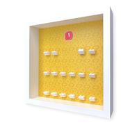 Frame Punk Minifigure Display Case - for LEGO Minifigures Series 1 8683 - Dust Protection - Wall Mount or Free Stand