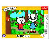 Frame Puzzle - Kittykit in the Forest