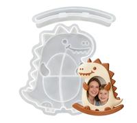Frame Shape, Cute Dinosaur Decoration Made of Silicone for Home, Dinosaur Picture Frame, for Holiday Party, Offices, Home, Room, Desk, Table Top, School, Dorm, Apartment Decorations