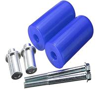 Frame Slider,10mm Universal Large Motorcycle Frame Slider Crash Protection For Yamaha Suzuki Honda(2ps) (Blue)