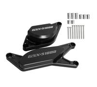 Frame Slider Anti Crash Pad Engine Stator Case Saver Protector Cover For SUZUKI GSX-S1000 GSX-S1000F GSX-S 1000 2015 2016 GSXS1000 Anti-Fall Protector Frame Slider(BLACK)