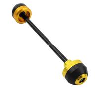 Frame Slider Compatible With Aprilia For Tuono-V4 For V4R 2015 2016 2017 2018 2019 2020 2021 Front Rear Axle Wheel Fork Sliders Motorcycle Crash Protector(Yellow,Front)
