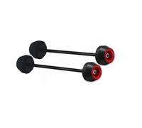 Frame Slider Crash For CBR 600RR For CBR600RR For CBR 600 RR For Cbr600rr 2009-2015 Motorcycle Front Rear Axle Wheel Crash Slider Pad(Red)