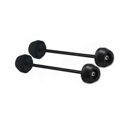 Frame Slider Crash For CBR 600RR For CBR600RR For CBR 600 RR For Cbr600rr 2009-2015 Motorcycle Front Rear Axle Wheel Crash Slider Pad(Black)