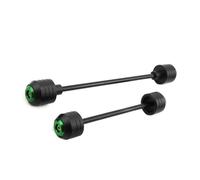 Frame Slider Crash For GSXR For GSX-R 600 750 2011 2012 2013 2014 Motorcycles Front Rear Wheel Slider Axle Crash Pad Guard(Green)