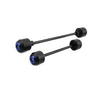 Frame Slider Crash For GSXR For GSX-R 600 750 2011 2012 2013 2014 Motorcycles Front Rear Wheel Slider Axle Crash Pad Guard(Blue)