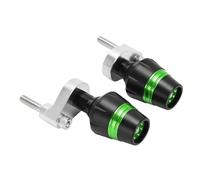 Frame Slider Crash Protectors Motorcycle Engine Guards Falling Protection For KAWASAKI For NINJA 1000 Z1000SX 2011 engine(Green)