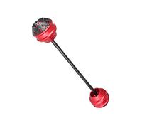 Frame Slider Guard Motorcycle Front And Rear Axle Sliders Fork Wheel Protection Crash Pad Kit Compatible with B&M&W K1200S K1200R K1200GT K1200 K 1200 S R GT (Color : Front wheel red)(Front Wheel Red)