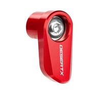 Frame Slider Protection Motorcycle CNC Front Rear Wheel Sensor Protection Cover For Ducati DesertX Multistrada 950 1100 1200 1260 1200S 1260S V4S V2(RED,X-front)