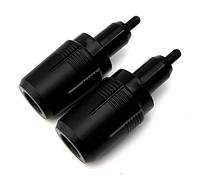 Frame Slider Protection Motorcycle Falling Protection Frame Slider Fairing Guard Anti Crash Protector For SUZUKI GSXS 750 950 GSX-S 1000 GSXS750(MOWOK-Black)