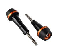Frame Sliders 1 Pair T6 Aluminum Frame Slider Guard Crash Protector For Triumph For Speed For Triple For 1050 R 1050 S 2011 2012 2013 2014 2015 2016 2017 Motorcycles Repair Parts(Orange)