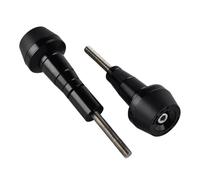 Frame Sliders 1 Pair T6 Aluminum Frame Slider Guard Crash Protector For Triumph For Speed For Triple For 1050 R 1050 S 2011 2012 2013 2014 2015 2016 2017 Motorcycles Repair Parts(Black)