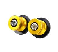 Frame Sliders 8MM Motorcycle Swingarm Spools Sliders Universal Stand Screws Modified Repair Parts Accessories Motorbike Frame Guards(Yellow-2PCS)