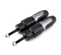 Frame Sliders Compatible With For XMAX 125 250 300 400 Universal Motorcycle Exhaust Frame Sliders Crash Pads Falling Protector Accessories(Grey,Size2)