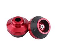 Frame Sliders Electric Scooter + Fork Frame Sliders, Motorcycle Protection Drop Protection Aluminium Front Wheel Frame Computer Control (Red)
