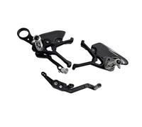 Frame Sliders Falling Protection Compatible With S1000RR 2019-2026 For M1000RR 2020-2026 Motorcycle Adjustable Carbon Fiber Board Rear Set Foot Pegs Pedal