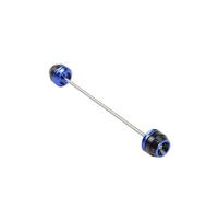 Frame Sliders Fit For Triumph Scrambler 1200 XC XE Trophy 1215 SE 1215SE Trophy1215 Motorcycle Fork Axle Slider Falling Protection Frame Slider(Front wheel blue)