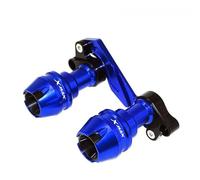 Frame Sliders For XMAX300 Accessories Front Fork Wheel Fall Muffler Pipe Frame Protection Frame Slider Anti Crash Protector(Blue 1)