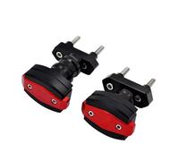Frame Sliders For Z800 2013-2017 2016 2015 2014 Motorcycle Left Right CNC Engine Cover Frame Sliders Crash Protector(RED)