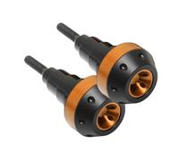 Frame Sliders For Z900 Z900RS 2017 2018 2019 2020-2023 Motorcycle Bumper Frame Slider Side Falling Protector Crash Guard Drop Ball(Orange)