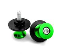 Frame Sliders Motorcycle 8MM Swingarm Spools Slider Stand Screws Protector For Suzuki For V-Strom 250 1050 XT For V Strom 650 For VStrom 800DE DL650 DL100(GREEN)