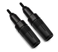 Frame Sliders Motorcycle Exhaust Slider Crash Pad Falling Protector For Loncin For Voge 300AC 200AC 500R 500DS 300 200 500 Ac 500 Ds(2 pieces black)