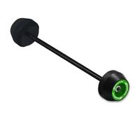 Frame Sliders Motorcycle Front Rear Wheel Axle Fork Crash Slider Protector For BMW S1000 XR S1000XR 2015-2019 Anti Collision Protection Crash Protector(Green,FRONT)