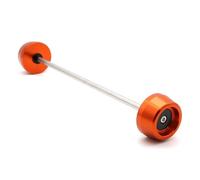 Frame Sliders Motorcycle Front Rear Wheel Axle Fork Sliders Crash Protector For 790 Duke 2018 2019 2020 2021 2022 2023 Falling Protection Anti Crash Protection(Orange,FRONT)