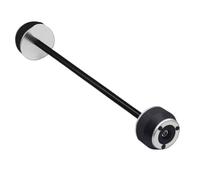 Frame Sliders Protectors For Z750 2007-2013 For Z750R 2011 2012 2013 For Z750S 2005-2006 Motorcycle Falling Protection Front Axle Wheel Fork Sliders Cap Crash Protector Pads(Silver)