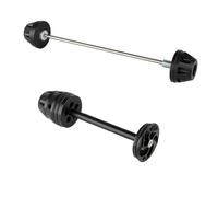Frame Sliders Wheel Axle Fork Slider Cap Hub For R1250GS For Adventure For R1200gs Motorbike Drop Protectors For R 1250 Front/Rear Crash Falling Guard Protector For 1200 Gs For Adv(1 Set BlacK)
