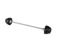 Frame Sliders Wheel Axle Fork Slider Cap Hub For R1250GS For Adventure For R1200gs Motorbike Drop Protectors For R 1250 Front/Rear Crash Falling Guard Protector For 1200 Gs For Adv(Front BlacK)