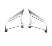 Frame Sticker Decoration For Nissan For Qashqai J11 2018 2019 2020 ABS Car Steering Wheel Button Cover Trim Stickers Interior Accessories
