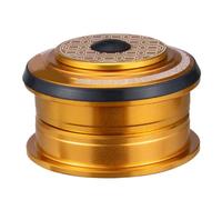 Frame Upgrade Headset for Mountain Cyclists, Semi Integrated Aluminum Bearing Set with Smooth Steering Use Steering Assembly Headset Cup Set Threadless Mountain Frame Service Rebuild Repair