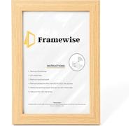 FRAME WISE | Wood Grain Texture | Perfect Frames For Gifting | Tabletop Wall Mount Frames | Home Décor Picture Frames (OAK, 11X11 Inch (27.9CM X 27.9CM))