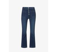 Frame Womens Sicily Clean Le Bardot Cropped Straight-leg Mid-rise Stretch-denim-blend Jeans 30
