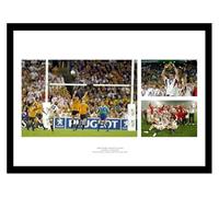 Framed England 2003 Rugby World Cup Memorabilia 46x30cm Photo