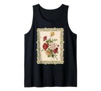 Framed flowers in vintage retro style Tank Top