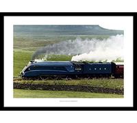 Framed Gresley A4 Class No.4468 Mallard Historic Steam Train Photo Memorabilia