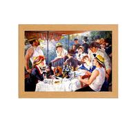 Framed Impressionist Print - Renoir Luncheon 34.3L x 25.4W cm