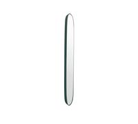 Framed Mirror 118x44.5 cm Dark Green/ Clear