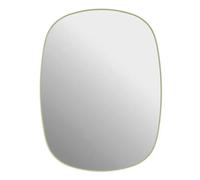 Muuto - Framed Mirror 59 cm, Light Yellow / Clear - Clear