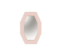 Framed Octagonal Wall Mirror Paoletti Pink One Size