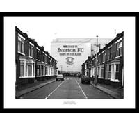 Framed Outside Goodison Park Stadium - Everton FC Photo Memorabilia