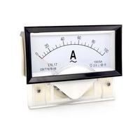 Framed Pointer AC Current Meter 5A 10A 20A 30A 50A 100A 200A 300A-600A Ammeter 69L17-A 1Pcs(200A(5A))