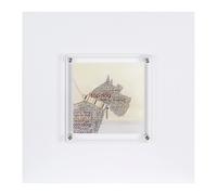 Framed Scottie Wall Art Home Wall Décor Premier Housewares White One Size