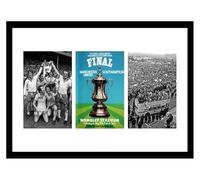 Framed Southampton FC 1976 FA Cup Final Programme Cover Print Memorabilia