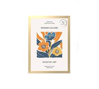 FrameHub A2 A3 A4 A5 Black Thin Picture Frames White Poster Frames Photo Frame OAK WALNUT Fast Postage UK Made Various Frame Sizes (Gold, A3