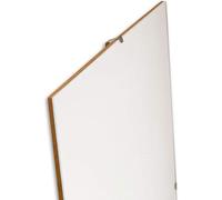 FrameHub Clip Frames Picture Photo Frame Wall Hanging Strong Glass Free Frameless Clear Frame for Posters Certificates Photographs Comics Lightweight (A5, Pack of 5
