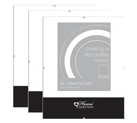 Frameless Clip Frame 16" x 20" Styrene Front Picture Frame Certificate Photo Frames Wall Hanging Frame Landscape/Portrait Poster Frame Home Office Wall Frame (Pack of 3)