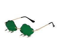 Frameless Clouds Sunglass Lightweight Trendy Tassels Shades for Travel Stage Music Festival Shades Supply